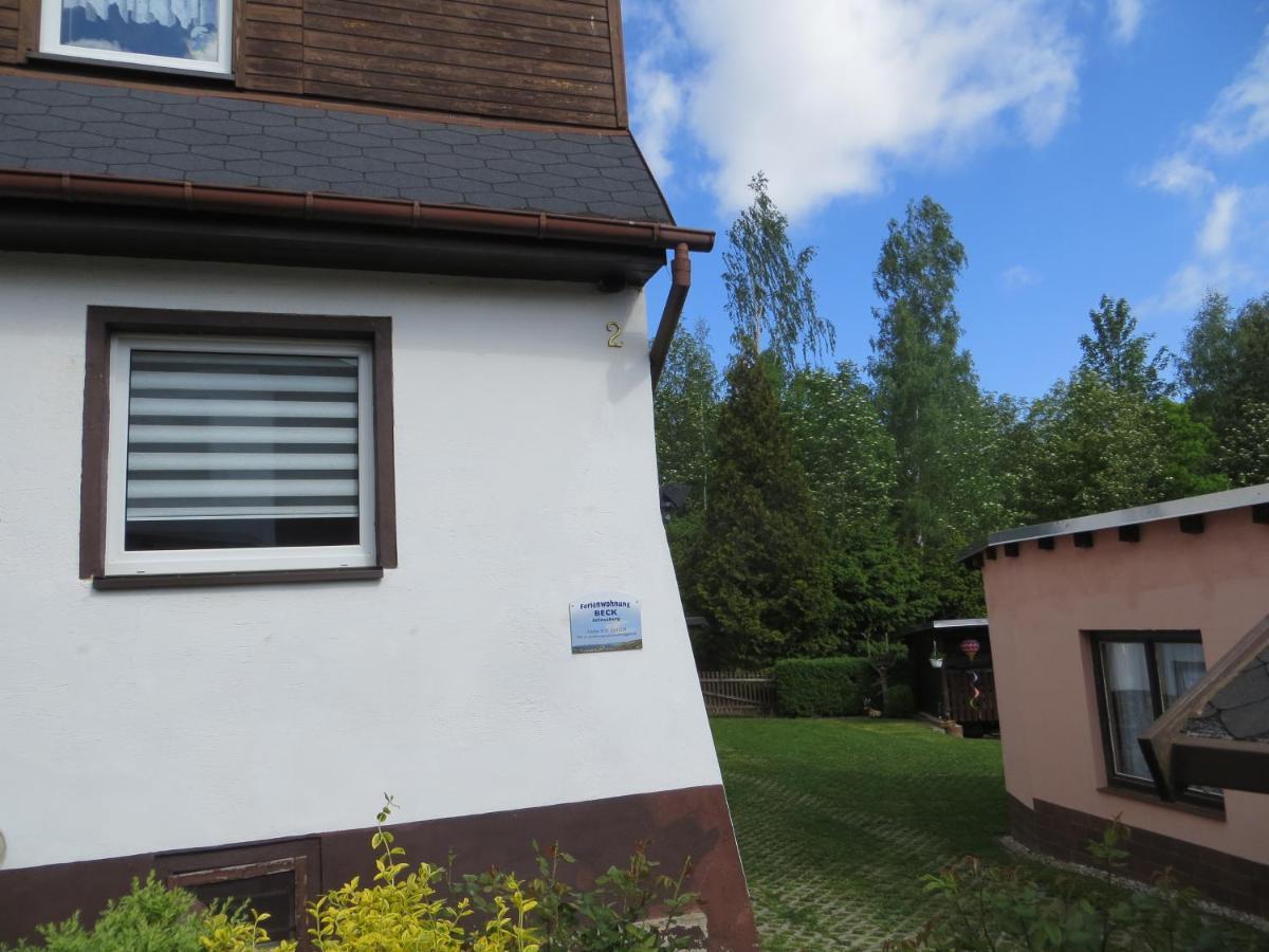 Ferienwohnung Beck Schneeberg 施内贝格 外观 照片