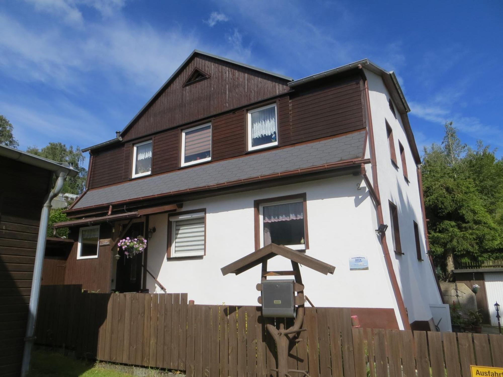 Ferienwohnung Beck Schneeberg 施内贝格 外观 照片